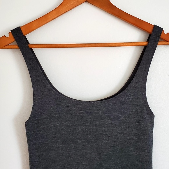 Zara Bodycon Gray Dress - Picture 2 of 5